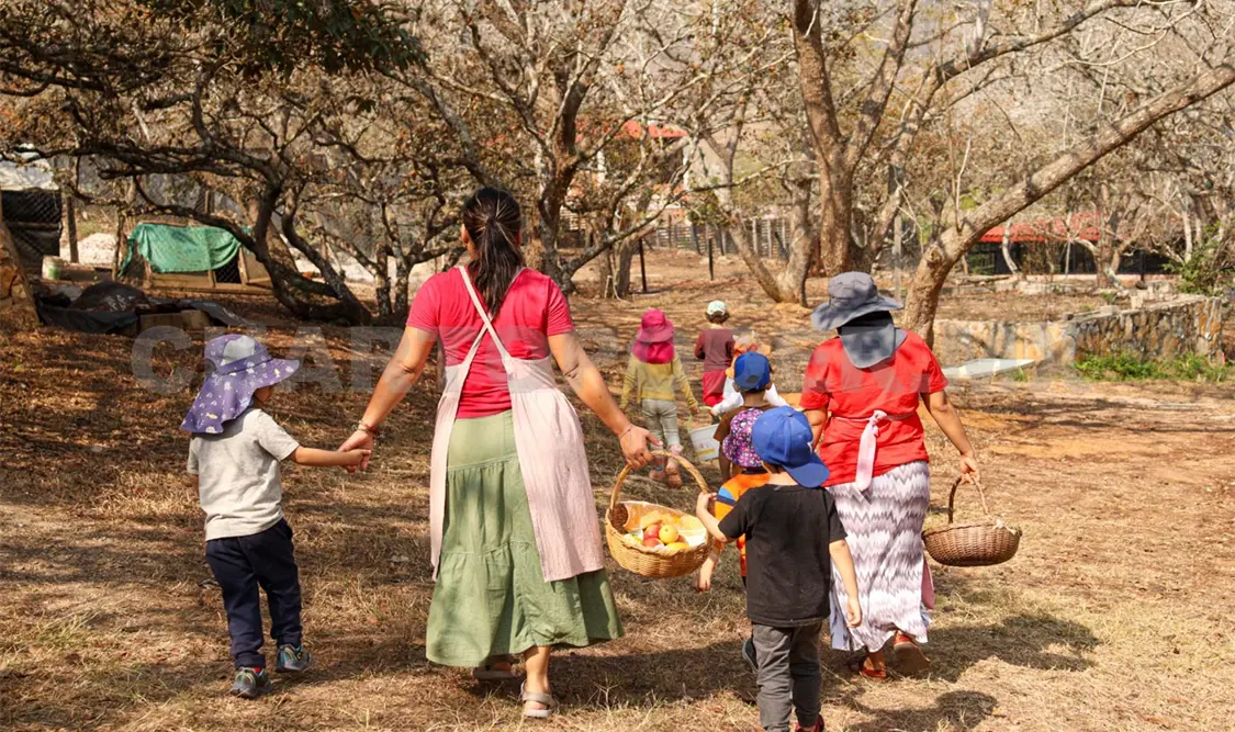 Elizabeth Megchún, destacó que la cercanía entre las familias es un aspecto que distingue a este espacio. Itzel Paniagua / CP