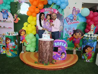 Sof&iacute;a cumple 3 a&ntilde;itos