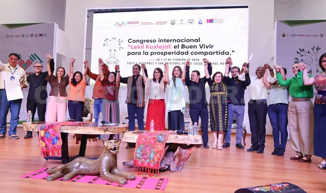 Aspecto del momento final, donde coincidieron panelistas. Diego Pérez / CP