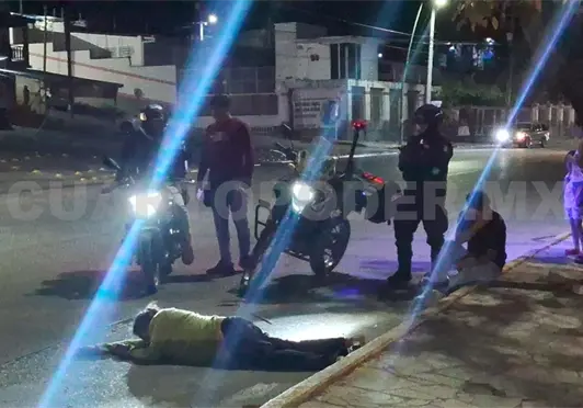 Arrolla motocicleta a adulta mayor en el libramiento Sur Arrolla motocicleta a adulta mayor en el libramiento Sur