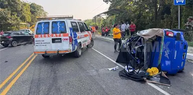 Fatal encontronazo: un muerto y dos heridos