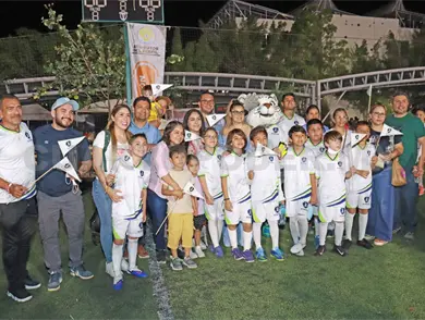 Futbolito Bimbo enciende la ilusión Futbolito Bimbo enciende la ilusión