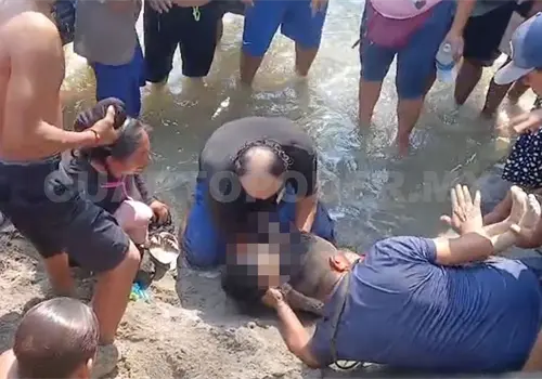 Ni&ntilde;o muere ahogado en el r&iacute;o Suchiate