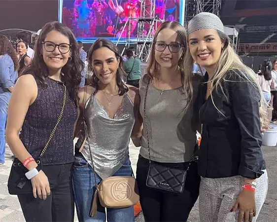 Disfrutaron al máximo el concierto Disfrutaron al máximo el concierto