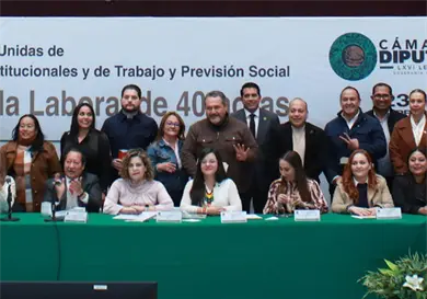 Avalan en comisiones jornada de 40 horas Avalan en comisiones jornada de 40 horas