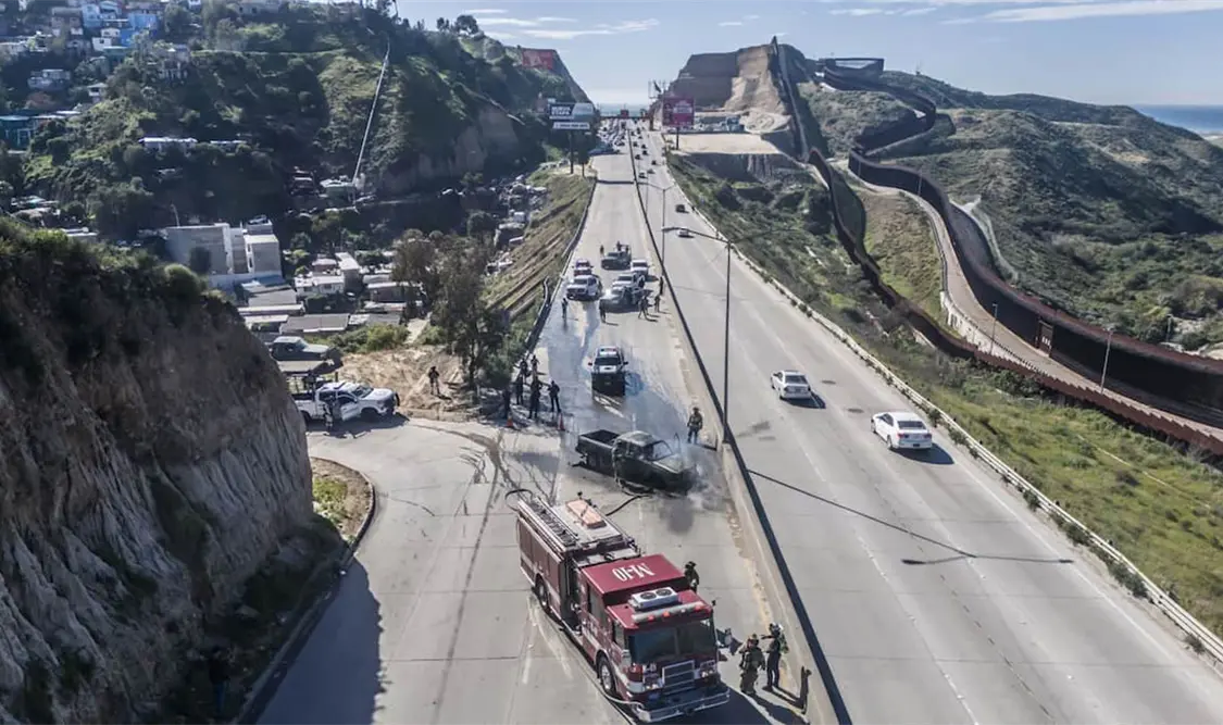 Bloqueos tras caída del ‘Mencho’ dejaron 25 elementos de la Guardia Nacional: Harfuch. Cortesía
