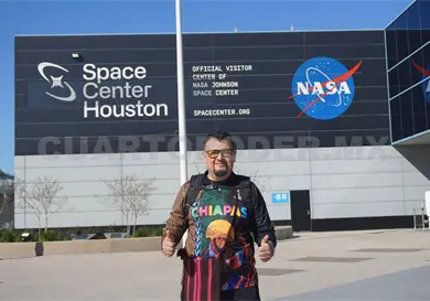 Se presentó docente chiapaneco en la Nasa Se presentó docente chiapaneco en la Nasa