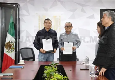 Suscriben convenio de Prestación de Servicios Suscriben convenio de Prestación de Servicios