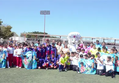 Inauguran Futbolito Bimbo en Cintalapa Inauguran Futbolito Bimbo en Cintalapa