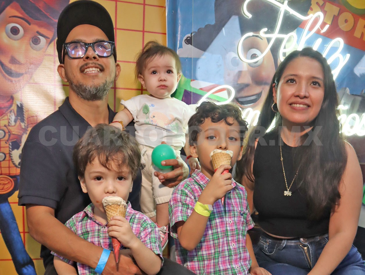 Luis Rodrigo festeja sus 6 años