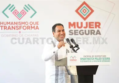 Chiapas está en paz, afirma Eduardo Ramírez Aguilar Chiapas está en paz, afirma Eduardo Ramírez Aguilar