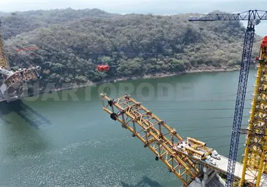 Puente Rizo de Oro con 86 % de avance Puente Rizo de Oro con 86 % de avance