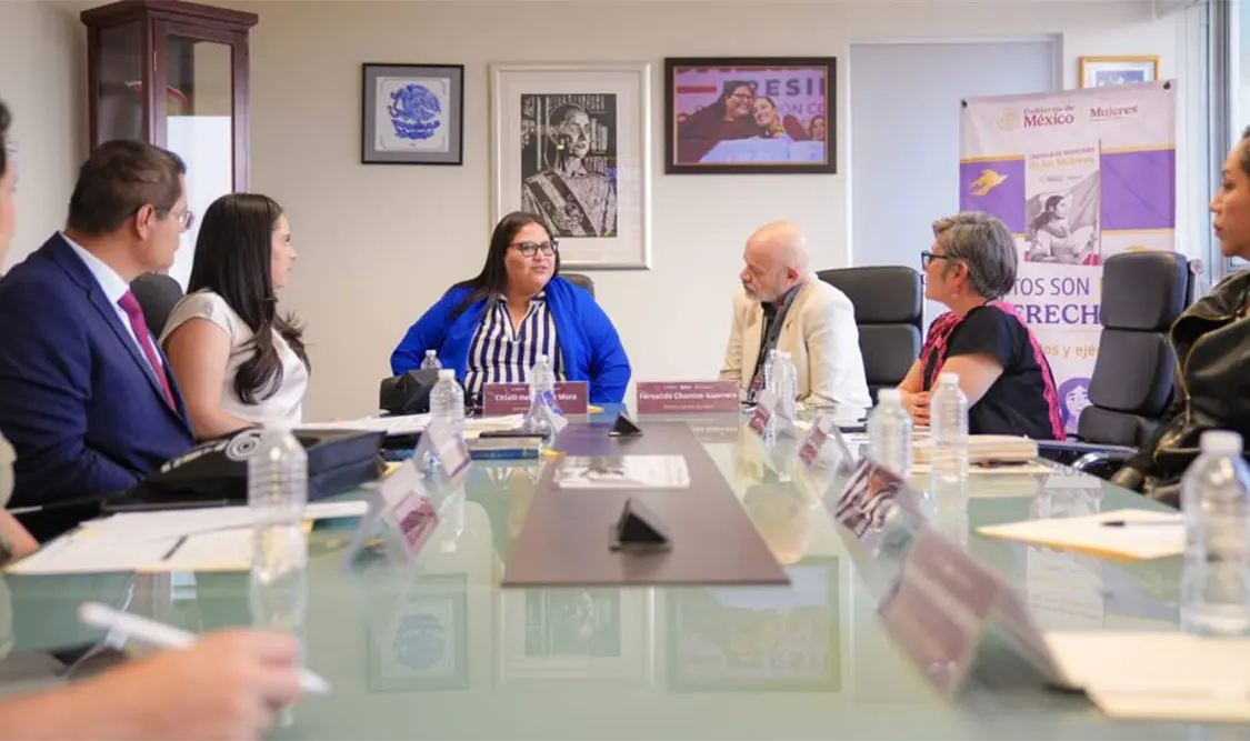 Concreta 28 convenios Secretaría de las Mujeres