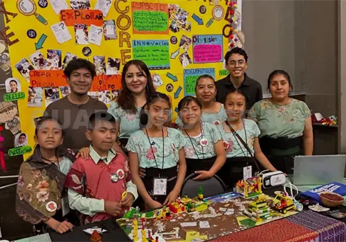 Logra Zinacantán pase internacional en robótica Logra Zinacantán pase internacional en robótica