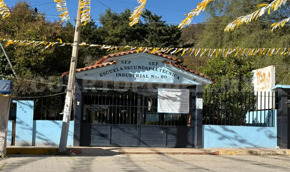 Señalaron que esta situación se replica en varias secundarias técnicas del estado. Jofiel Domínguez / CP