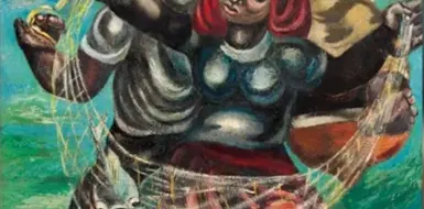 Analizan La pescadora de Siqueiros Analizan La pescadora de Siqueiros