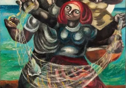 Analizan La pescadora de Siqueiros Analizan La pescadora de Siqueiros