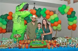 Fiesta jurásica para José María Fiesta jurásica para José María