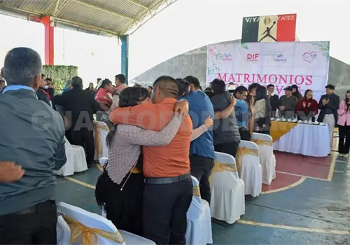 Llevan a cabo bodas comunitarias el ejido de Betania Llevan a cabo bodas comunitarias el ejido de Betania