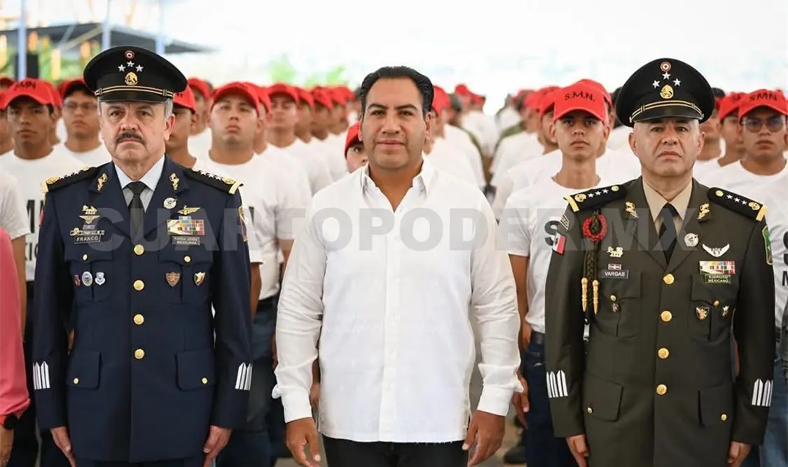 Asiste ERA a ceremonia del Servicio Militar