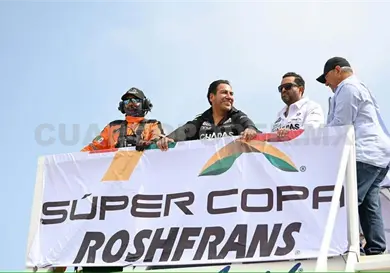 Dio banderazo de inicio de la S&uacute;per Copa Roshfrans