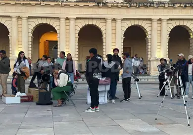 Aficionados participan en jornada astron&oacute;mica