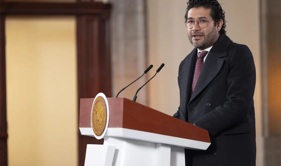 Marath Bolaños, titular de la STPS. Cortesía