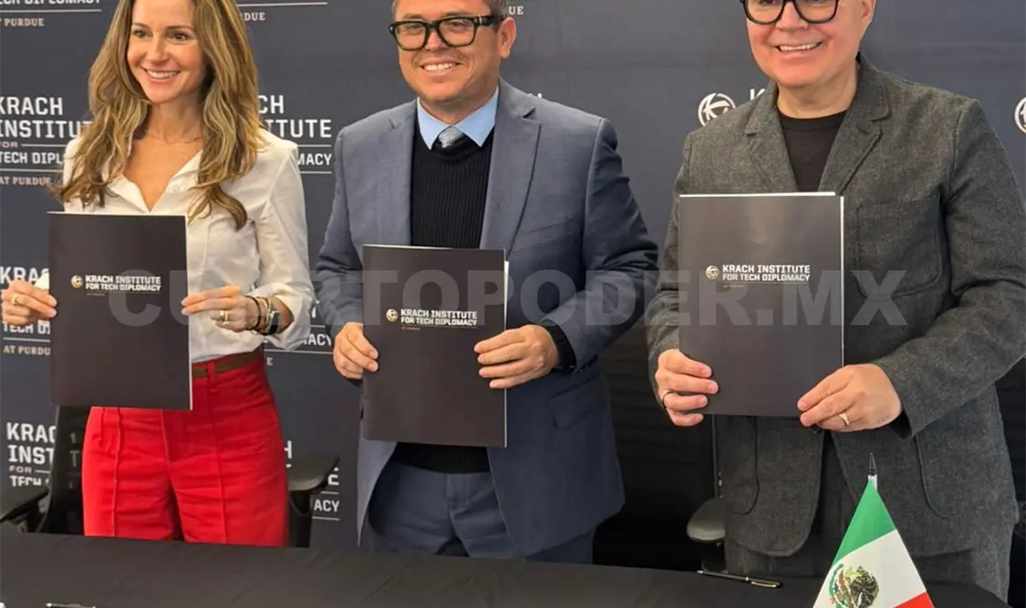 El documento fue suscrito por el rector, Oswaldo Chacón Rojas; y Janice de Garmo, COO del Instituto Krach. CP