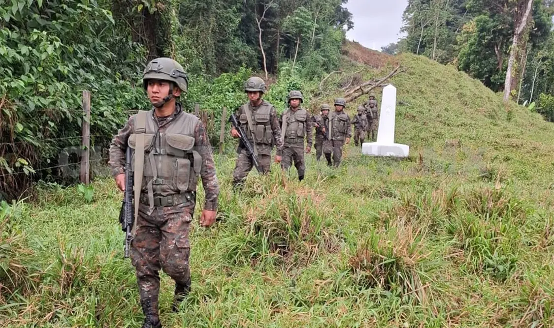 El gobierno chapín a externado su compromiso con el resguardo de sus fronteras y la soberanía del país. Ramón García / CP