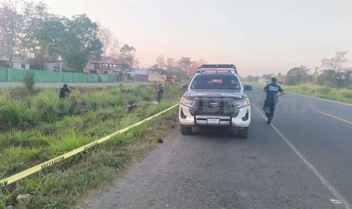 Se informó que fue impactado por un vehículo, cuyo chofer lo dejó a su suerte. Rafael Victorio / CP