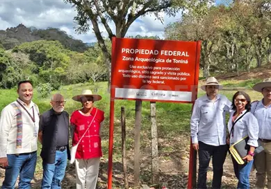 Toman posesi&oacute;n de predio  expropiado de Tonin&aacute;