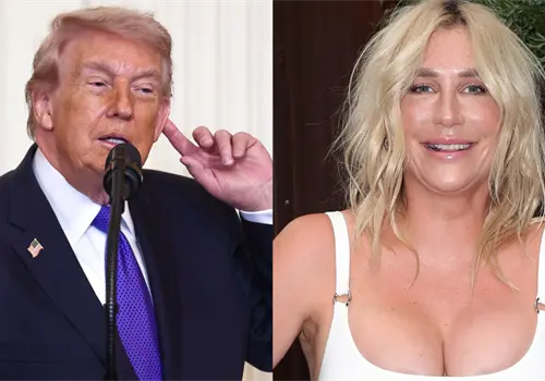 Kesha arremete contra Trump Kesha arremete contra Trump