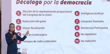 Reforma electoral: Claudia tiene plan B si no se avala