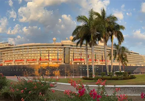 Regresa crucero Zuiderdam a Puerto Chiapas