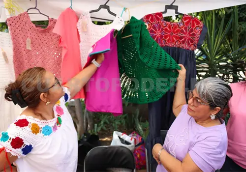 Realizan edici&oacute;n especial del Mercadito DIF