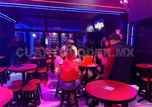 Realizan operativo en bares y cantinas