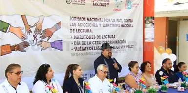 Inician Jornada por la Paz, Contra las Adicciones