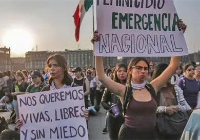 M&eacute;xico llega al 8M con 6 mil 440 feminicidios