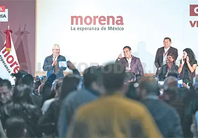 Asiste ERA a sesi&oacute;n ordinaria de Morena