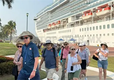 Llega otro crucero a Puerto Chiapas, el sexto en el a&ntilde;o