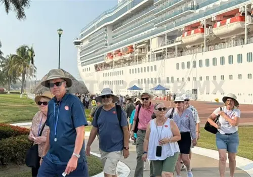 Llega otro crucero a Puerto Chiapas, el sexto en el a&ntilde;o