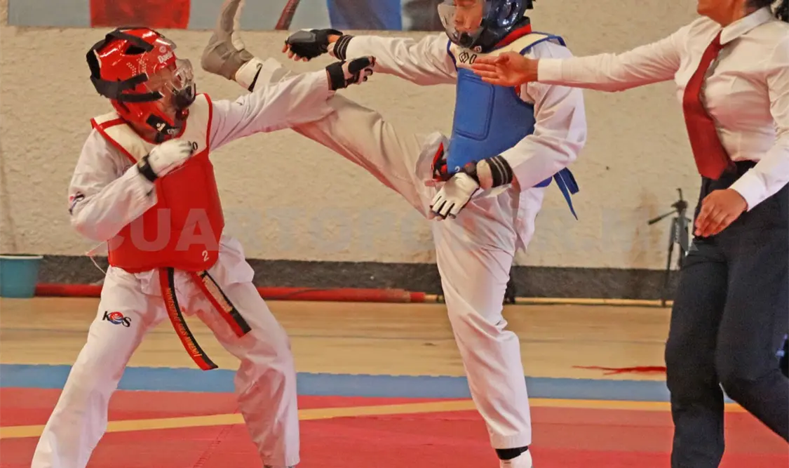 Atletas de la Adech tuvieron un destacado inicio en el Selectivo Estatal de Tae Kwon Do rumbo a la Olimpiada Nacional 2026. Samuel Meneses/CP