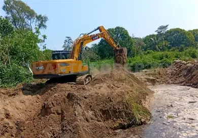 Realizan trabajos de protecci&oacute;n en r&iacute;os