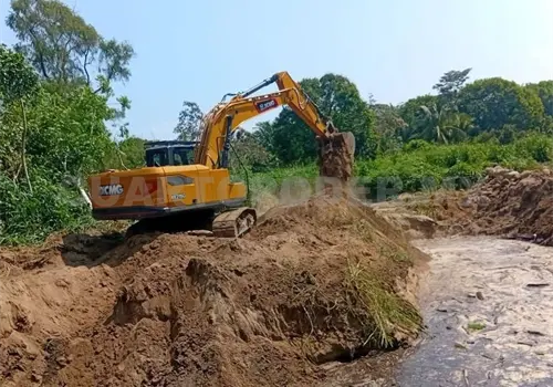 Realizan trabajos de protecci&oacute;n en r&iacute;os