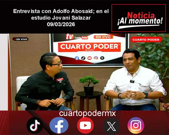 Entrevista con Adolfo Abosaid; en el estudio Jovani Salazar