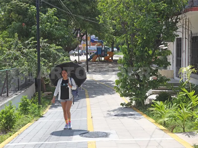 Calor intenso y lluvias aisladas en Chiapas