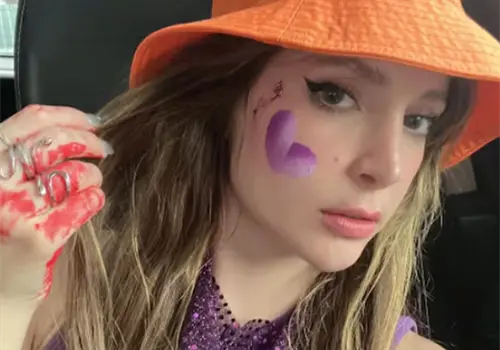 Imelda Tu&ntilde;&oacute;n marcha en el 8M