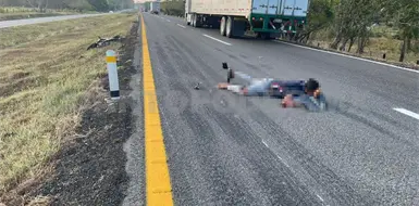 Queda tirado y lesionado a media v&iacute;a tras accidentarse