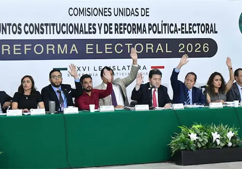 Reforma electoral avanza en comisiones