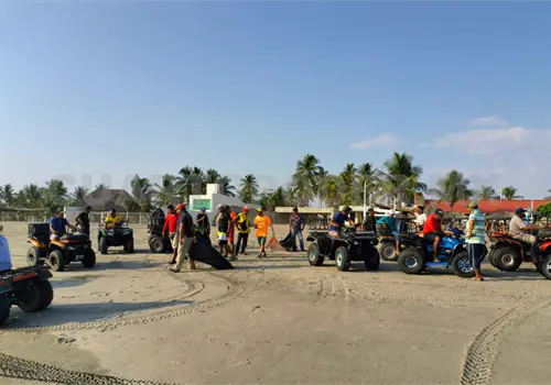 Prohiben tr&aacute;nsito motorizado en Puerto Arista